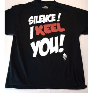 Jeff Dunham T-Shirt Mens XL Black Silence I Keel You Achmed Graphic
